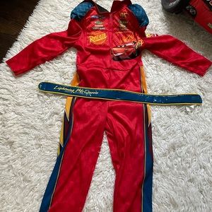 Cars lightening McQueen Halloween costume 3-4T